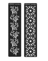 CrafTreat Stencil - Border V & VI (3"X12")