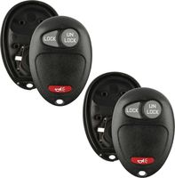 Discount Keyless Replacement Shell Case and Button Pad Compatible with L2C0007T, 10335582-88 (2 Pack)