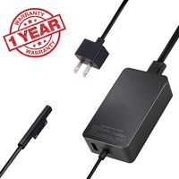 EBKK 102W Power Supply Fit for Microsoft Surface Book 2 Surface Go Surface Book Pro 2 3 4 5 Laptop A1798 with Power Cord