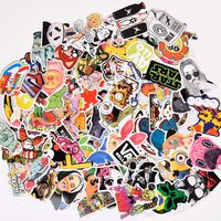 Sticker Pack Vinyl Waterproof Sticker Decals for Car, Laptop, Luggage, Skateboard, Motorcycle, Bicycle Decal Graffiti Patches, Laptop,Kids, Luggage,Bumper Stickers Hippie Decals Bomb (Series B)