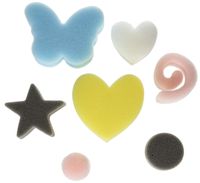 Darice Sponges-Hearts and Stars-Assorted Size (1035-43)
