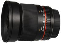 Samyang SY16M-C 16mm f/2.0 Aspherical Wide Angle Lens for Canon EF Cameras