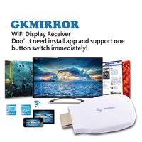 WiFi Display Dongle,Wireless HDMI Adapter 1080P TV Receiver Adapter Streaming Media Player Airplay Dongle Mirroring Screen from Phone to Big Screen，Support Miracast Airplay DLNA TV Stick