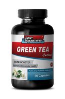 antioxidant Blend Supplement - Green Tea Extract 300MG - Powerful ANTIOXIDANT - Natural Energy Boost - Green Tea Leaves - 1 Bottle (60 Capsules)