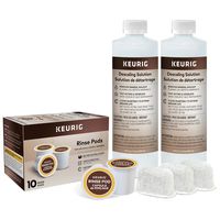 Keurig 6-Month Brewer Maintenance Kit, Includes Descaling Solution, Water Filter Cartridges & Rinse Pods, Compatible with Keurig Classic/1.0 & 2.0 K-Cup Pod Coffee Makers, 14 count