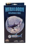 Universal Specialties Megalodon Inflatable Beach Ball Shark Swimming Pool Toy