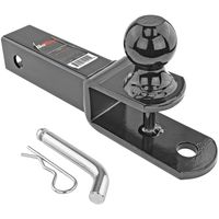 GoTow GT-10008 ATV UTV 3 In 1 Ball Mount Hitch W/ Hitch Pin Fits 2-inch Receiver Class III 6000lb 2-inch Ball