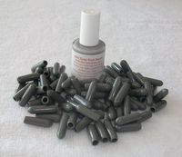 Uber Goop Dark GREY Dishwasher Rack Coating/Glue w/80 caps