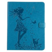 Bear Village Case for Apple iPad 2nd / 3rd / 4th Generation 9.7 Inch, Premium Full Body Protective Cover, Slim Leather Smart Magnetic Case with Multiangle Viewing Stand, Blue