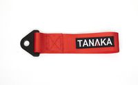 Tanaka Power Sport High Strength Racing Tow Strap, Red