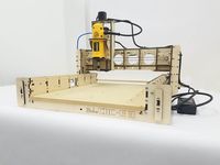 BobsCNC E3 CNC Router Engraver Kit with the Router Included (450mm x 390mm cutting area and 85mm depth of trave)