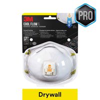 3M 8511 Respirator, N95, Cool Flow Valve (2-Pack)