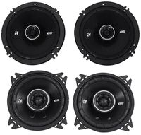 2 Kicker 43DSC404 DSC40 4" Car Audio Speakers+2 43DSC6504 DSC650 6.5" Speakers