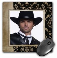3dRose LLC 8 x 8 x 0.25 Inches Mouse Pad, Hunky Cowboy (mp_31511_1)