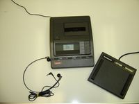 Lanier Vw-210 Vw 210 Microcassette Transcriber with Pedal and Headset