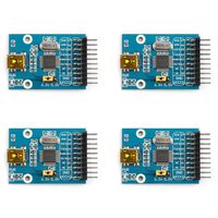 Areyourshop 4× FT245 USB Module FT245R FT245RL Communication Development Board Parallel FIFO