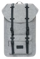 Bagail Large Vintage Canvas Backpacks Travel Laptop College School Bags (Grey)