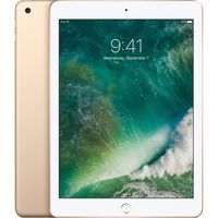 Apple iPad with WiFi, 32GB, Gold (2017 Model) (Renewed)
