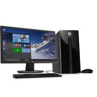 2017 HP 251-a123wb - 21.5" HD LED High Performence Desktop Computer, Intel Pentium J2900 Processor, 4GB Memory, 21.5" Monitor included, 1TB Hard Drive, DVD RW, UBS 3.0, Windows 10