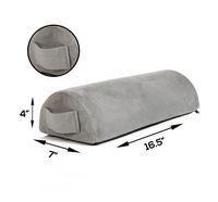 Memory Foam Pillow Supports Back, Head, Leg Knee Pain Relief, Bed, Chair seat Foot Rest Under Desk Cushion Sciatica Pregnancy Hip & Joint surgery Better Circulation Gentle Comfort, Alleviates Pressure