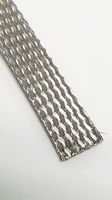 3/8" Stainless Steel Braided Sleeving (304SS) - Length: 25 Feet 3/8"