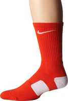 Men's Nike Dri Fit Elite Socks Large Team Orange/White Size Large