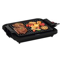 T-fal TG403D52 Compact Smokeless Indoor Sear Capability, Electric Grill, 4 Servings, Black