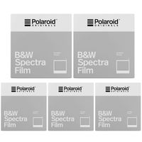Polaroid Originals Instant Black and White Film for Spectra Cameras (5 Pack)