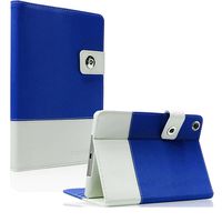 SAVEICON Apple iPad Mini 3 / 2 and 1 Case - Royal Blue Hybrid iPad Mini Folio Case Smart Cover Stand with Card Slots & Auto Wake/ Sleep Feature for Apple iPad Mini Retina Display & iPad Mini 3 (Released 2014)