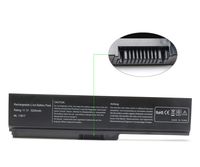 Laptop Battery Replacement for Toshiba Satellite PA3817U-1BRS PA3818U-1BRS PA3819U-1BRS C655 L655 L755 P755 A600 L775 L775D P740 P740D P745 P745D P750 P750D P755D P770 P770D P775 P775D Series