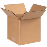 Aviditi 888 Corrugated Box, 8" Length x 8" Width x 8" Height, Kraft (Bundle of 25)