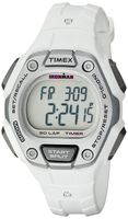 Timex Women's Ironman 30-Lap Digital Quartz Mid-Size Watch, White/Silver-Tone - TW5K89400