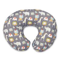 Boppy Original Nursing Pillow and Positioner, Sketch Slate Gray, Cotton Blend Fabric with allover fashion