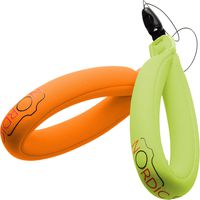Waterproof Camera Float (2-pack) Floating Strap for Underwater GoPro, Panasonic Lumix, Nikon AW110, Canon D20 & D30, Fujifilm, Olympus Tough - Floats Your Device - Green & Orange, 1 Year Warranty