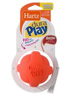 Hartz Dura Play Bacon Scented Ball Dog Toy - Medium