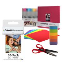 Polaroid 2x3ʺ Premium Zink Paper Scrapbook Kit