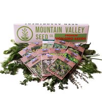 Culinary Herb Seeds Garden Collection | Deluxe Assortment | 12 Non-GMO Seed Packets: Basil, Dill, Oregano, Mustard, Cilantro, Sage, Rosemary, Thyme, Arugula, More