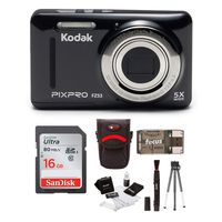 Kodak PIXPRO Friendly Zoom FZ53 (Basic Bundle, Black)