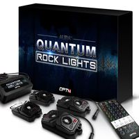OPT7 LED Rock Lights 4pc - RGBW Multicolor w/remote - Dimmer Strobe Fade IP67 Waterproof Pods for Off Road, Crawling, and Climbing - 2 Year Warranty
