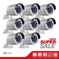 NEW! 8 Hikvision DS-2CD2010-I Mini IP Network Bullet Color Camera, HD 1.3MP 1280X960, 4mm Lens, PoE, IP66 Weatherproof, IR up to 30M, True Day & Night, Digital Wide Dynamic Range, H.264/M-JPEG, 3D DNR