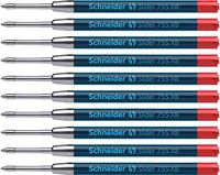 Schneider Slider 755 XB Ballpoint Refill, 1.4mm, Red Ink, Box of 10 (175502)