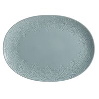 Gibson Elite Alemany 15", Oval Platter, Aqua