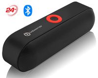 Wireless Bluetooth Speaker With HD Sound and Bass, 24-Hour Playtime, 66 ft Long Bluetooth Wireless Range, Built-in Mic, Dual Driver Speakers, Best Portable Wireless Speaker for Samsung, iPhone & More