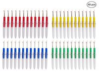 Ouyatoyu 48pcs Colorful Seam Ripper Seam Rippers for Sewing Tool Handy Stitch Ripper Hem Ripper Sewing Stitches Sewing Tools for Opening Removing Seams and Hems