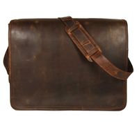 KK's Leather hunter Leather Bags 18" Inch Leather Bags genuine leather bags Laptop Messenger Bags Vintage Brown Bags full flap bags Briefcase bags everyday bags weekend bags for men and women
