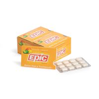 Epic Dental 100% Xylitol Sweetened Gum (Fresh Fruit, 12-Count Blister Packs (Pack of 12))
