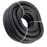 Xscorpion 50 FT (2 PCS of 25 FT.) 1" 25mm Black Split Loom Conduit Polyethylene Tubing