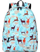 Mygreen Backpack for Girls Lightweight School bag with compartment Waterproof Daypack Bookbag fit 13" laptop Turquoise