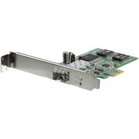 StarTech.com PCI Express Gigabit Ethernet Fiber Network Card w/Open SFP - PCIe GbE SFP Network Card Adapter NIC - Fiber Optic SFP Adapter (PEX1000SFP2)