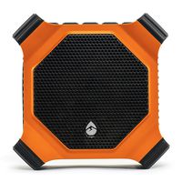 ECOXGEAR EcoDrift Rugged & Waterproof Wireless Bluetooth Speaker with Integrated Siri & Google Voice Control - Orange